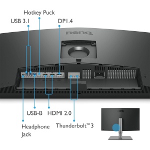 Monitor BenQ PD2725U 27 inch 4K UHD IPS AQCOLOR Thunderbolt - Img 4