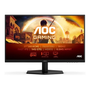 Monitor Gaming AOC 27G42E 27 inch FHD, 180Hz, 0.5ms, Negru