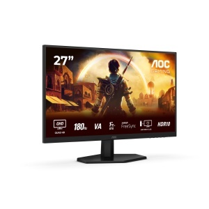 Monitor Gaming AOC Q27G42XNE 27 inch WQHD, 180Hz, Negru