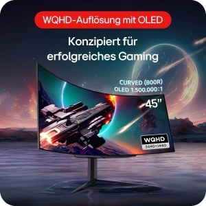 Monitor Gaming Curbat LG Ultragear 45GS96QB-B, 45 inch, OLED, 240Hz - Img 3