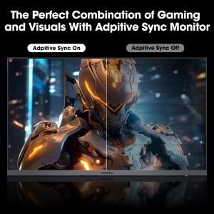 Monitor Gaming KOORUI 27 inch, WQHD, 240Hz, 1ms, NegruRosu - Img 3