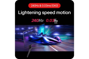 Monitor Gaming LG Ultragear 27GX704A-B, 27 inch, WQHD, 240Hz, Negru - Img 5