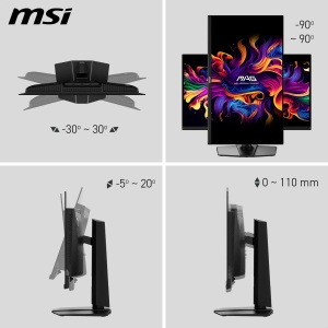 Monitor Gaming MSI MAG 271P QD-OLED 27 WQHD 280Hz 0,03ms - Img 4