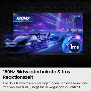 Monitor Gaming Samsung Odyssey G50F 27 inch, QHD 2560x1440, 180 Hz, 1 ms - Img 8