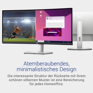 Monitor LED Curved Dell S3423DWC 34 inch WQHD 100Hz USB-C AMD FreeSync - Img 6