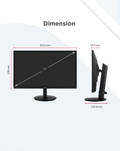 Monitor LED ViewSonic VG2709-2K-MHD-2, 27 inch, 2560x1440, 5ms - Img 8