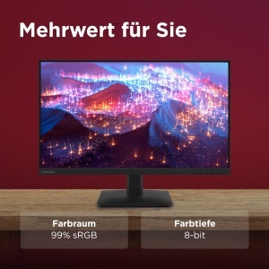 Monitor Lenovo L27-41 27 inch Full HD 100Hz IPS Raven Black - Img 7