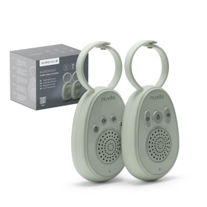 Monitor pentru bebelusi Nuvita 3020 cu alb zgomot, audio bidirectional, acumulator reincarcabil