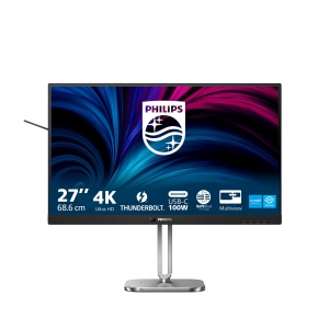 Monitor Philips 27B2U6903, Ultra HD 27 inch, 3840x2160, Negru - Img 8