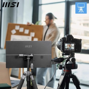 Monitor portabil MSI PRO MP165A E6, 15.6 inch FHD, 1920x1080, HDMI, USB-C - Img 5