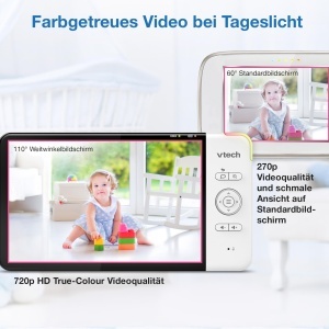 Monitor video pentru bebelusi VTech RM7764HD, 1080p, WiFi, 7 inch - Img 12