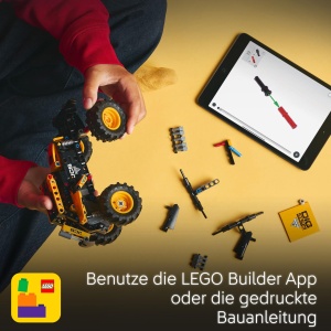 Monstertruck LEGO Technic DIGatron 42199, 218 piese, pentru copii de la 7 ani - Img 6