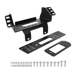 Montura VEVOR pentru Winde Polaris Ranger 2010-2021 Capacitate 907-1633 kg Pulbere Negru