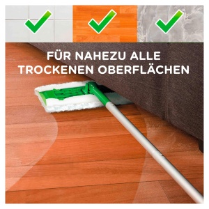 Mop Swiffer 3D Clean Starterkit, 1 Maner 4 Lavete Uscate 2 Lavete Umeze, pentru Pardoseli Dure - Img 6