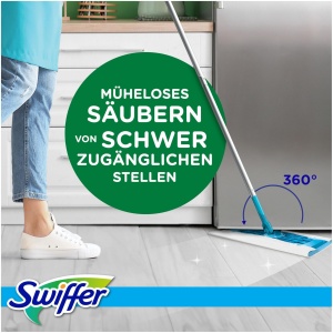 Mop umed Swiffer, 60 servetele umede, putere de curatare ridicata, proaspat parfum citric - Img 5