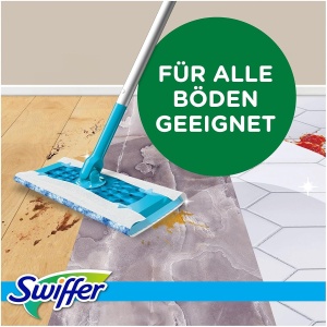Mop umed Swiffer Starter-Set cu 1 mop si 6 lavete umede - Img 6