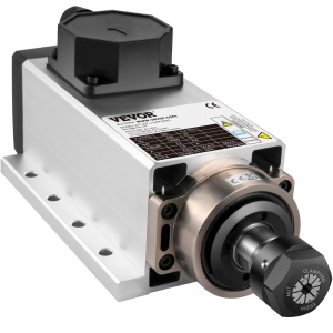 Motor cu ax CNC racit cu aer VEVOR ER20, Motor liniar cu fir de frezare cu colturi, Motor de frezare, 2.2KW, masina de gravat 18000RPM - Img 9