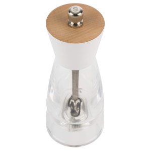 Moulineta de Sare APS Frida - 6 x 15.5 cm, Inox si Capac din Lemn, Reglare Stufenlos - Img 3