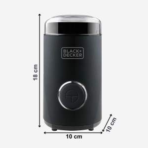 Moulineta electrica BLACKDECKER BXCG150E, 150W, 50g, inox, negru - Img 8