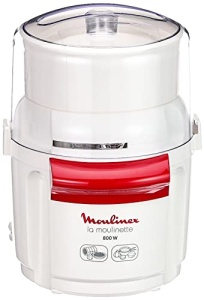 Moulinex AD5601 Moulinette Chopper, 800 W, taiere, amestecare si scurt, sistem 1 - 2 - 3 Operare rapida, lama din otel inoxidabil, alb si rosu, negru - Img 10