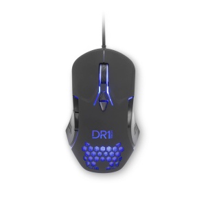 Mouse de gaming DR1TECH Guardian cu cablu - 7 butoane pentru pana la 3200 DPI - Design usor si durabil - Mouse de gaming ergonomic pentru PC/PS4/XBOX
