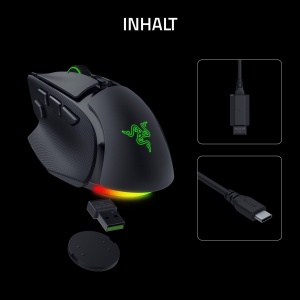 Mouse de gaming Razer Basilisk V4 Pro, wireless, 14 butoane, negru - Img 8