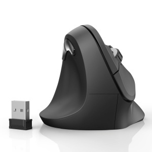Mouse ergonomic Hama EMW-500L pentru stangaci wireless negru - Img 4