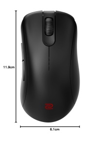 Mouse Gaming Ergonomic BenQ Zowie EC3-CW, Wireless, Negru, 24 Niveluri - Img 11