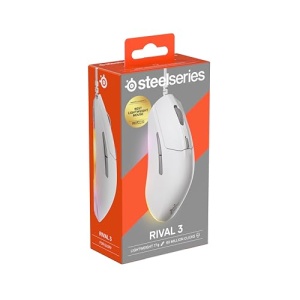 Mouse gaming SteelSeries Rival 3 Gen 2 8500 DPI RGB Alb - Img 12