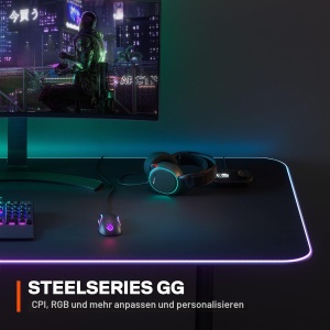 Mouse gaming SteelSeries Rival 5, 9 butoane, senzor optic, iluminare RGB, negru - Img 7