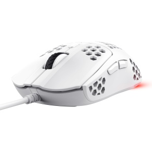 Mouse Gaming Trust Gaming GXT 928 Helox, Mouse USB cu fir ultrausor 65g, DPI reglabil (200-6400), Senzor optic, 6 butoane programabile, Iluminare RGB pentru PC de gaming MMO - Alb - Img 8