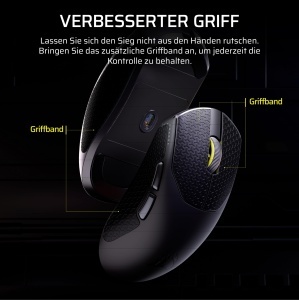 Mouse gaming wireless Corsair Sabre v2 PRO, ultralight 36g, 33000 DPI, alb - Img 7
