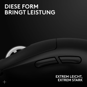 Mouse gaming wireless Logitech G PRO X SUPERLIGHT 2 60g senzor 44K DPI USB-C Negru - Img 2