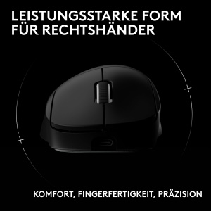 Mouse gaming wireless Logitech G PRO X SUPERLIGHT 2 DEX, 44K DPI, USB-C, negru - Img 2