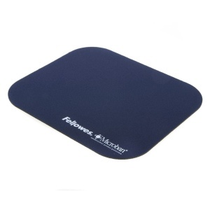 Mouse pad Fellowes Microban Antibacterian Negru Suprafata Antiderapanta