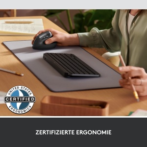 Mouse vertical ergonomic Logitech Lift pentru afaceri, 4000 DPI, wireless - Img 6