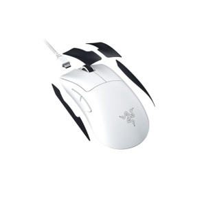 Mouse wireless Razer DeathAdder V3 Pro Alb 64g Ergonomic Esports - Img 11