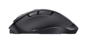 Mouse wireless reincarcabil Trust Fyda, design durabil, 800-2400 DPI, 6 butoane, suport pentru degetul mare si degete, 2,4 GHz, mouse wireless cu receptor USB, mouse ergonomic pentru laptop, PC, MacBook, birou - Img 8