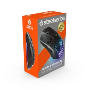 Mouse wireless SteelSeries Aerox 3 - 68g, RGB, design rezistent la apa - Img 16