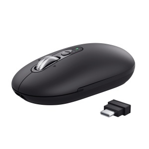 Mouse wireless Trust Seron, reincarcabil, design subtire, conectivitate multipla