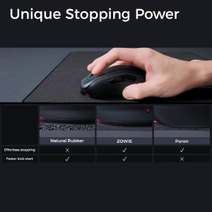 Mousepad Gaming BenQ Zowie G-SR III, mare, rezistent la umiditate, anti-alunecare - Img 3