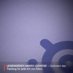 Mousepad SteelSeries QcK Lavanda Suprafata Microfibra Anti-Alunecare 320x270 mm - Img 3