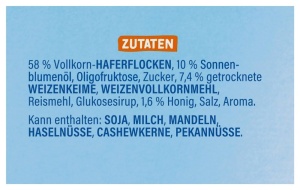 Muesli Crocant Dr. Oetker Vitalis Weniger Sucre, 30 mai putin zahar, 5 x 600g - Img 6