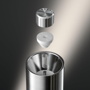 Mulineta manuala WMF Nature Pro, inox, lemn deschis, cu mecanism ceramic - Img 3