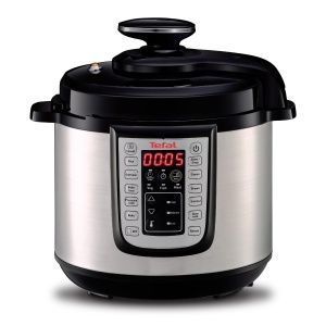 Multicooker electric Tefal Fast Delicious CY505EF0, 6L, 25 programe automate, NegruInox - Img 2