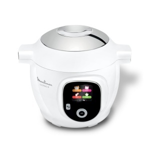 Multicooker inteligent Moulinex Cookeo CE854110, 6L, alb, 80 retete integrate