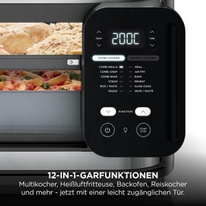Multicooker Ninja Combi 12-in-1, 8 persoane, 1200W, culoare gri - Img 4