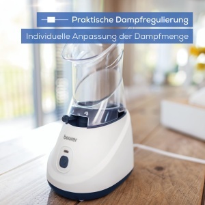 Nebulizator Beurer SI 31, umidificator silentios pentru nas, gura si gat, cu paduri aromatice - Img 5