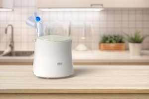 Nebulizator Chicco Easy Breath Family, ultracompact, cu 2 masti din silicon - Img 6