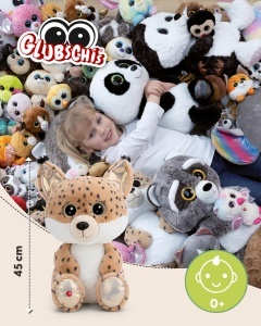 NICI Glubschis Lenzo 45cm Jucarie din plus cu blana moale si ochi stralucitori - Img 2